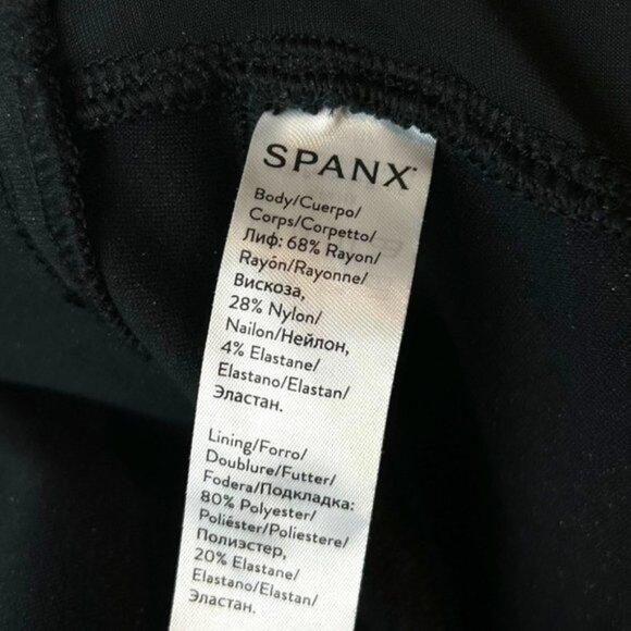 SPANX The Perfect Pant Classic Black Ankle 4 Pocket SP - Picture 14 of 14